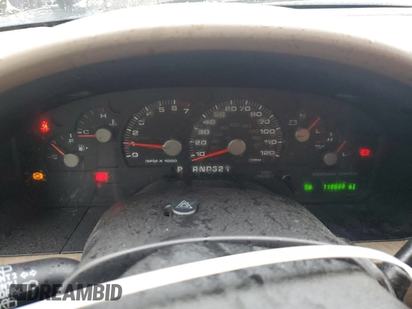2005 Ford Explorer XLT с VIN 1FMDU73K15UA05697, выставлен на аукционе Copart как лот 56315015 с пробегом 118 089 миль миль и Списание • Salvage title. История ставок и продаж доступна на DreamBid. Изображение 9.