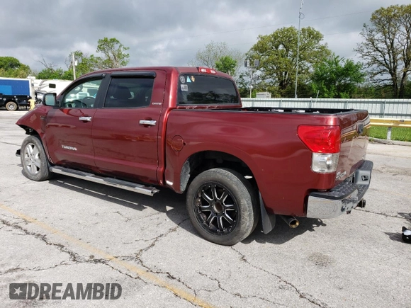 2009 Toyota Tundra Limited z VIN 5TFDW58169X086719, wystawiony jako Copart lot #55041735 z przebiegiem 201 775 mil mil oraz Szkoda całkowita • Salvage title. Historia ofert i sprzedaży dostępna na DreamBid. Obrazek 2.