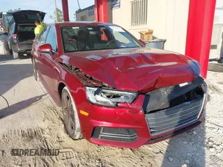 2018 Audi A4 Premium Plus with VIN WAULMAF46JA067552, listed as a IAAI auction lot 41196454 with 61,361 mi miles. Bid and sale history available at carsss.com. Image 1.