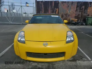 2005 Nissan 350Z Touring with VIN JN1AZ36A25M759523, listed as a Copart auction lot 43478515 with 140,771 mi miles and Salvage Title. Bid and sale history available at carsss.com. Image 5.