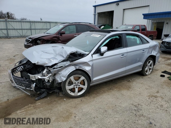 2019 Audi A3 Sedan Premium with VIN WAUBEGFF8K1018061, listed as a Copart auction lot 51343835 with 80,284 mi miles and Clean Title. Bid and sale history available at carsss.com. Image 1.