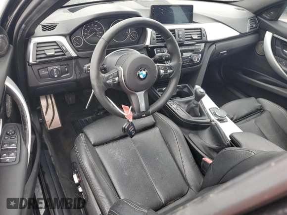 2017 BMW 3 Series 340i xDrive with VIN WBA8B7C35HK806523, listed as a Copart auction lot 85630284 with 85,172 mi miles and Salvage Title. Bid and sale history available at carsss.com. Image 8.