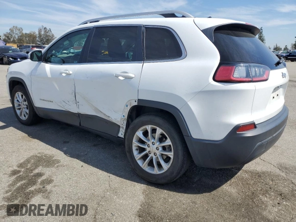2019 Jeep Cherokee Latitude with VIN 1C4PJLCB5KD392852, listed as a Copart auction lot 50392035 with 80,116 mi miles and Salvage Title. Bid and sale history available at carsss.com. Image 2.