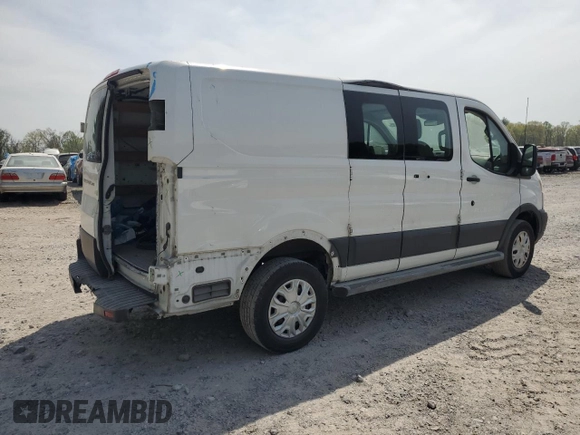 2016 Ford Transit Cargo with VIN 1FTYR1ZM6GKA87504, listed as a Copart auction lot 53095005 with 56,514 mi miles and Salvage Title. Bid and sale history available at carsss.com. Image 3.