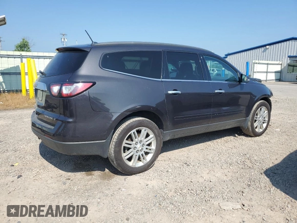 2015 Chevrolet Traverse LT z VIN 1GNKVGKD7FJ379866, wystawiony jako Copart lot #64992465 z przebiegiem 108 611 mil mil oraz Szkoda całkowita • Salvage title. Historia ofert i sprzedaży dostępna na DreamBid. Obrazek 3.