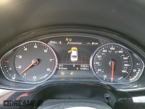 2016 Audi A8 L 4.0T Sport with VIN WAU43AFD3GN010931, listed as a Copart auction lot 81960634 with 131,841 mi miles and Salvage Title. Bid and sale history available at carsss.com. Image 9.