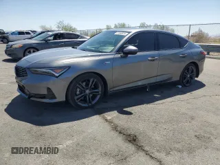 2024 Acura Integra Technology with VIN 19UDE4H62RA002411, listed as a Copart auction lot 61868835 with 54,740 mi miles and Salvage title. Bid and sale history available at DreamBid. Image 1.