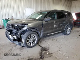 2022 Ford Explorer XLT z VIN 1FMSK8DH6NGC05835, wystawiony jako Copart lot #56245535 z przebiegiem 54 839 mil mil oraz Szkoda całkowita • Salvage title. Historia ofert i sprzedaży dostępna na DreamBid. Obrazek 1.