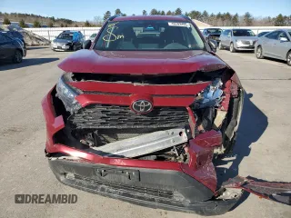 2019 Toyota RAV4 LE with VIN 2T3F1RFV6KC034619, listed as a Copart auction lot 48283495 with 81,434 mi miles and Salvage Title. Bid and sale history available at carsss.com. Image 5.