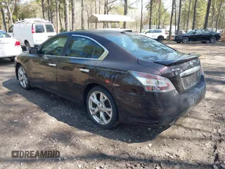 2012 Nissan Maxima SV with VIN 1N4AA5AP1CC830876, listed as a IAAI auction lot 41926273 with 252,732 mi miles and . Bid and sale history available at DreamBid. Image 3.