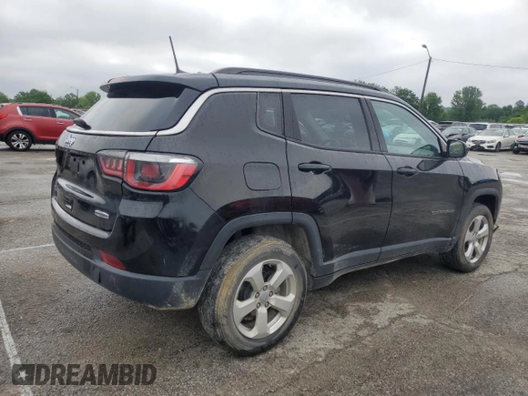 2018 Jeep Compass Altitude with VIN 3C4NJDBB7JT355356, listed as a Copart auction lot 60086775 with 88,790 mi miles and Salvage title. Bid and sale history available at DreamBid. Image 3.