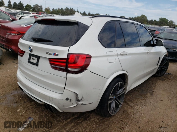 2017 BMW X5 M with VIN 5YMKT6C3XH0U39069, listed as a Copart auction lot 66013813 with 38,263 mi miles. Bid and sale history available at carsss.com. Image 3.
