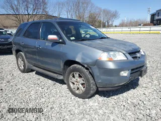 2001 Acura MDX Touring Pkg with VIN 2HNYD18681H530830, listed as a Copart auction lot 49691415 with 184,743 mi miles and Clean Title. Bid and sale history available at carsss.com. Image 4.