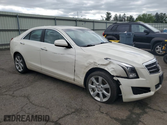 2013 Cadillac ATS z VIN 1G6AG5RXXD0167343, wystawiony jako Copart lot #56161015 z przebiegiem 155 253 mil mil oraz Szkoda całkowita • Salvage title. Historia ofert i sprzedaży dostępna na DreamBid. Obrazek 4.