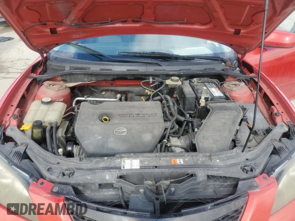 2006 Mazda 3 i with VIN JM1BK12F261417102, listed as a Copart auction lot 48043915 with 201,028 mi miles and Salvage Title. Bid and sale history available at carsss.com. Image 11.