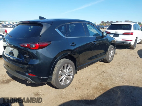 2024 Mazda CX-5 2.5 S Premium Package with VIN JM3KFBDL8R0431665, listed as a IAAI auction lot 41793645 with 11,726 mi miles. Bid and sale history available at carsss.com. Image 4.
