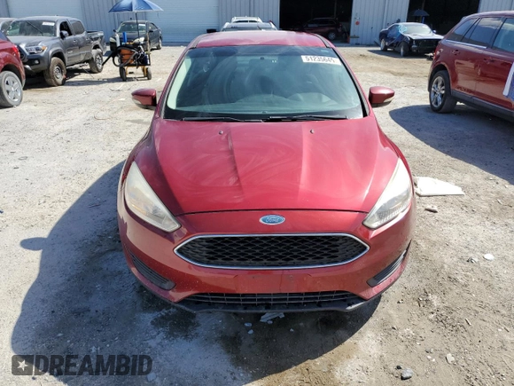 2017 Ford Focus SE with VIN 1FADP3F29HL338519, listed as a Copart auction lot 51235645 with 72,938 mi miles and Salvage Title. Bid and sale history available at carsss.com. Image 5.