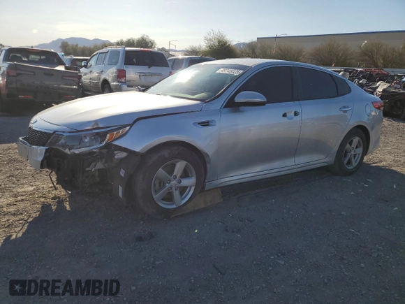 2017 Kia Optima LX with VIN KNAGT4L32H5156202, listed as a Copart auction lot 49745025 with 91,497 mi miles and Salvage Title. Bid and sale history available at carsss.com. Image 1.