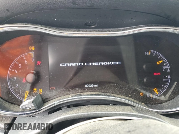 2020 Jeep Grand Cherokee Limited with VIN 1C4RJFBG5LC194321, listed as a Copart auction lot 58824975 with 82,929 mi miles and Salvage title. Bid and sale history available at DreamBid. Image 9.