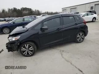 2019 Honda Fit EX z VIN 3HGGK5H83KM711063, wystawiony jako Copart lot #41842555 z przebiegiem Nie podano mil oraz Szkoda całkowita • Salvage title. Historia ofert i sprzedaży dostępna na DreamBid. Obrazek 1.
