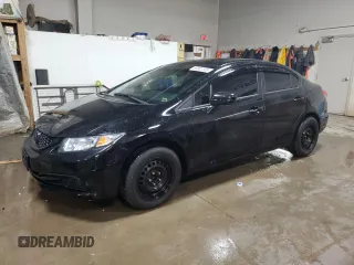 2015 Honda Civic LX with VIN 19XFB2F50FE021899, listed as a Copart auction lot 50807335 with 80,866 mi miles and Salvage Title. Bid and sale history available at DreamBid. Image 1.