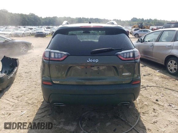 2020 Jeep Cherokee Lux with VIN 1C4PJLLX6LD530489, listed as a Copart auction lot 66874094 with 62,696 mi miles and Salvage title. Bid and sale history available at DreamBid. Image 6.