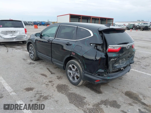 2019 Honda CR-V EX-L with VIN 7FARW2H86KE039566, listed as a IAAI auction lot 41902446 with 46,744 mi miles. Bid and sale history available at carsss.com. Image 3.
