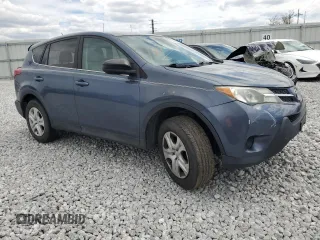 2013 Toyota RAV4 LE with VIN 2T3BFREV2DW119394, listed as a Copart auction lot 52409405 with 95,324 mi miles and Salvage title. Bid and sale history available at DreamBid. Image 4.