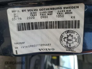 1996 Volvo 960 z VIN YV1KS9602T1096687, wystawiony jako Copart lot #71458384 z przebiegiem 286 020 mil mil oraz Szkody całkowita. Historia ofert i sprzedaży dostępna na DreamBid. Obrazek 13.