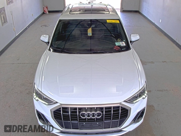 2023 Audi Q3 S line Premium with VIN WA1DECF38P1107608, listed as a IAAI auction lot 42731409 with 45,002 mi miles and . Bid and sale history available at DreamBid. Image 8.