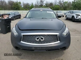 2017 Infiniti QX70 z VIN JN8CS1MW0HM412181, wystawiony jako Copart lot #60594815 z przebiegiem 127 971 mil mil oraz Szkoda całkowita • Salvage title. Historia ofert i sprzedaży dostępna na DreamBid. Obrazek 5.