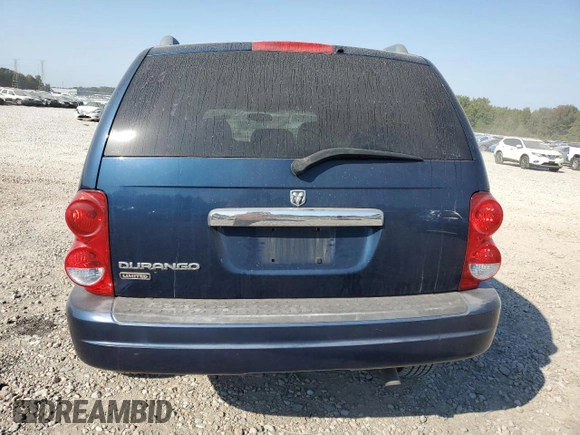 2004 Dodge Durango Limited with VIN 1D4HD58N44F137047, listed as a Copart auction lot 75627074 with 199,876 mi miles and Salvage title. Bid and sale history available at DreamBid. Image 6.