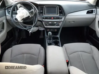 2018 Hyundai Sonata SEL with VIN 5NPE34AF3JH657838, listed as a Copart auction lot 43054945 with Not Provided miles and Salvage Title. Bid and sale history available at DreamBid. Image 8.