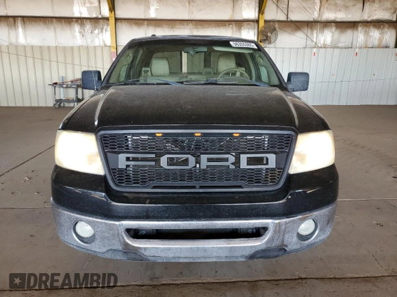 2006 Ford F-150 XL with VIN 1FTPX12V56FB78369, listed as a Copart auction lot 56355365 with 224,479 mi miles and Salvage title. Bid and sale history available at DreamBid. Image 5.