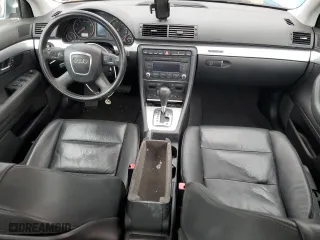 2007 Audi A4 2.0T with VIN WAUDF78E07A116311, listed as a Copart auction lot 52543425 with 112,099 mi miles and Salvage Title. Bid and sale history available at carsss.com. Image 8.