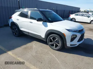 2023 Chevrolet TrailBlazer RS with VIN KL79MTSL6PB118716, listed as a IAAI auction lot 41851425 with 25,673 mi miles. Bid and sale history available at carsss.com. Image 1.