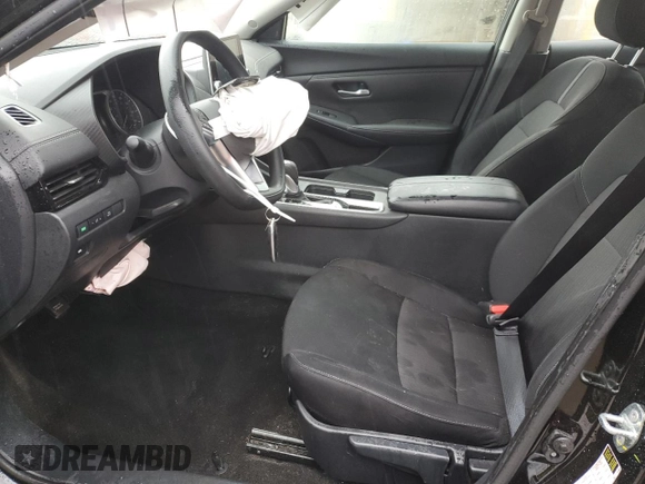 2024 Nissan Sentra SV with VIN 3N1AB8CV7RY362241, listed as a Copart auction lot 57990825 with 6,214 mi miles and Salvage title. Bid and sale history available at DreamBid. Image 7.