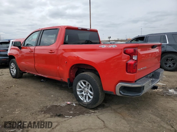 2023 Chevrolet Silverado 1500 LT with VIN 3GCPDKEK0PG230670, listed as a Copart auction lot 42433995 with 38,798 mi miles and Salvage Title. Bid and sale history available at carsss.com. Image 2.