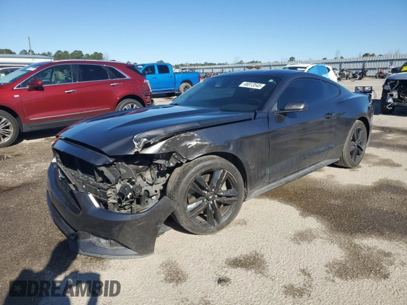 2017 Ford Mustang EcoBoost with VIN 1FA6P8TH6H5251051, listed as a Copart auction lot 46813545 with 113,926 mi miles and Salvage Title. Bid and sale history available at carsss.com. Image 1.