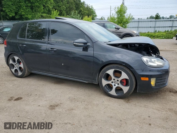 2010 Volkswagen Golf GTI with VIN WVWHV7AJ3AW392782, listed as a Copart auction lot 60820825 with 229,072 mi miles and Salvage title. Bid and sale history available at DreamBid. Image 4.