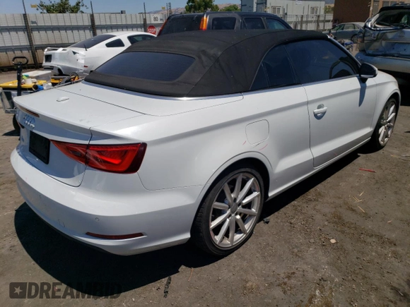 2016 Audi A3 1.8T Premium with VIN WAU67LFF2G1110763, listed as a Copart auction lot 58712073 with 87,446 mi miles. Bid and sale history available at carsss.com. Image 3.