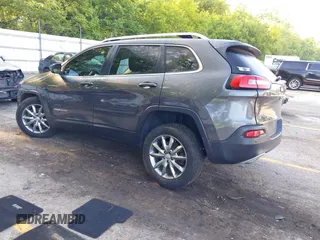 2018 Jeep Cherokee Limited with VIN 1C4PJMDX8JD522198, listed as a IAAI auction lot 42370283 with 121,256 mi miles and . Bid and sale history available at DreamBid. Image 3.