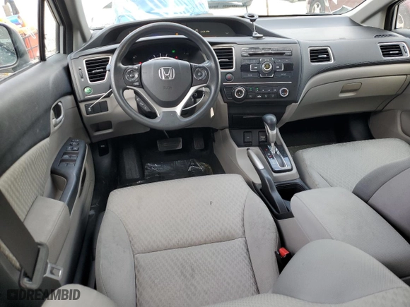 2015 Honda Civic Sedan LX with VIN 19XFB2F55FE200794, listed as a Copart auction lot 53152075 with 78,495 mi miles and Salvage Title. Bid and sale history available at carsss.com. Image 8.