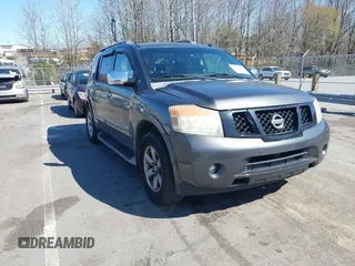 2009 Nissan Armada SE z VIN 5N1BA08D89N601178, wystawiony jako IAAI lot #41854346 z przebiegiem 228 637 mil mil oraz . Historia ofert i sprzedaży dostępna na DreamBid. Obrazek 1.