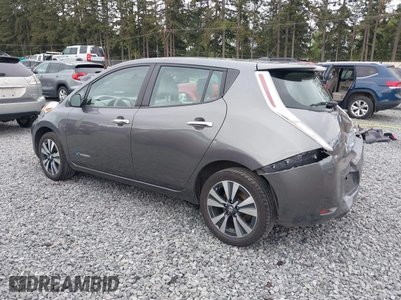 2017 Nissan LEAF SV with VIN 1N4BZ0CP7HC307107, listed as a IAAI auction lot 42131293 with 48,067 mi miles and . Bid and sale history available at DreamBid. Image 3.