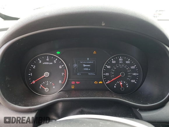 2018 Kia Sportage EX with VIN KNDPN3AC5J7408710, listed as a Copart auction lot 51023724 with 78,354 mi miles and Salvage Title. Bid and sale history available at DreamBid. Image 9.