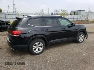 2018 Volkswagen Atlas SE z VIN 1V2LR2CA2JC506981, wystawiony jako Copart lot #55067115 z przebiegiem 140 545 mil mil oraz Szkody całkowita. Historia ofert i sprzedaży dostępna na DreamBid. Obrazek 3.