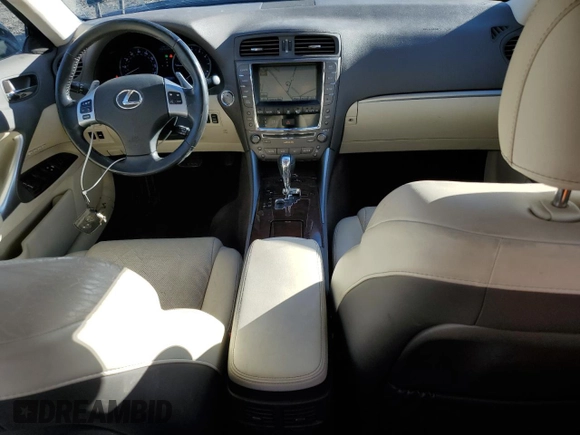 2011 Lexus IS 350 with VIN JTHCE5C21B5000537, listed as a Copart auction lot 87040664 with 200,397 mi miles and Salvage title. Bid and sale history available at DreamBid. Image 8.