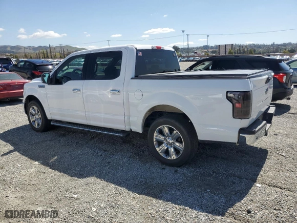2018 Ford F-150 XL with VIN 1FTEW1CG9JKC34890, listed as a Copart auction lot 49333255 with 154,536 mi miles and Salvage Title. Bid and sale history available at carsss.com. Image 2.