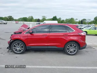 2021 Ford Edge Titanium z VIN 2FMPK4K91MBA16896, wystawiony jako IAAI lot #42334583 z przebiegiem 37 508 mil mil oraz . Historia ofert i sprzedaży dostępna na DreamBid. Obrazek 15.